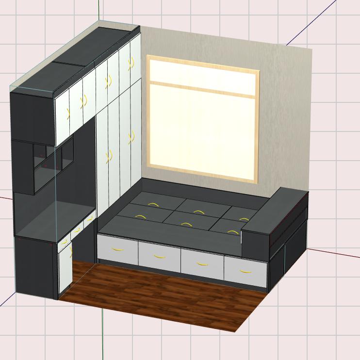 柜A3D模型