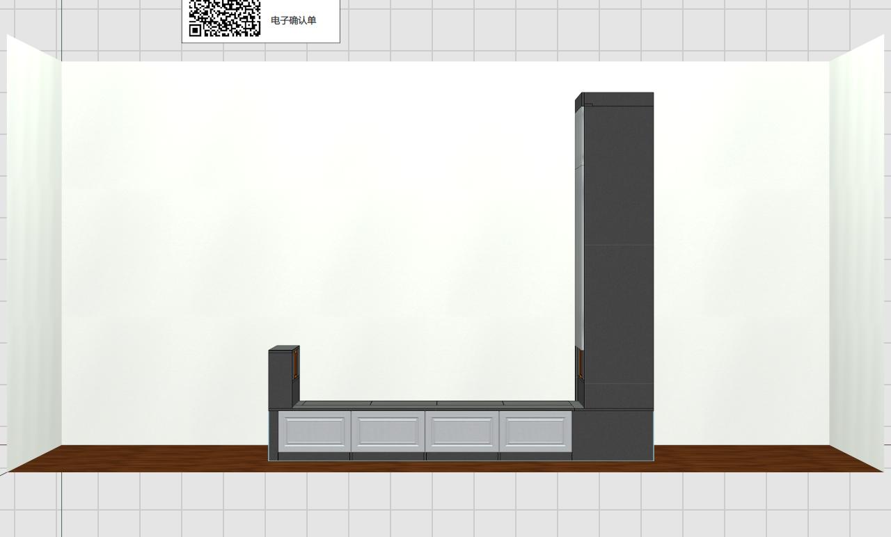 地柜B3D模型