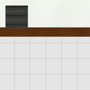 地柜A3D模型